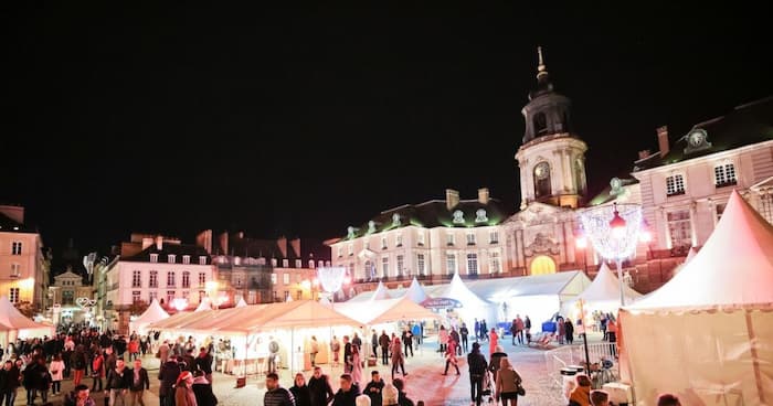 Les marchés de Noël de Rennes